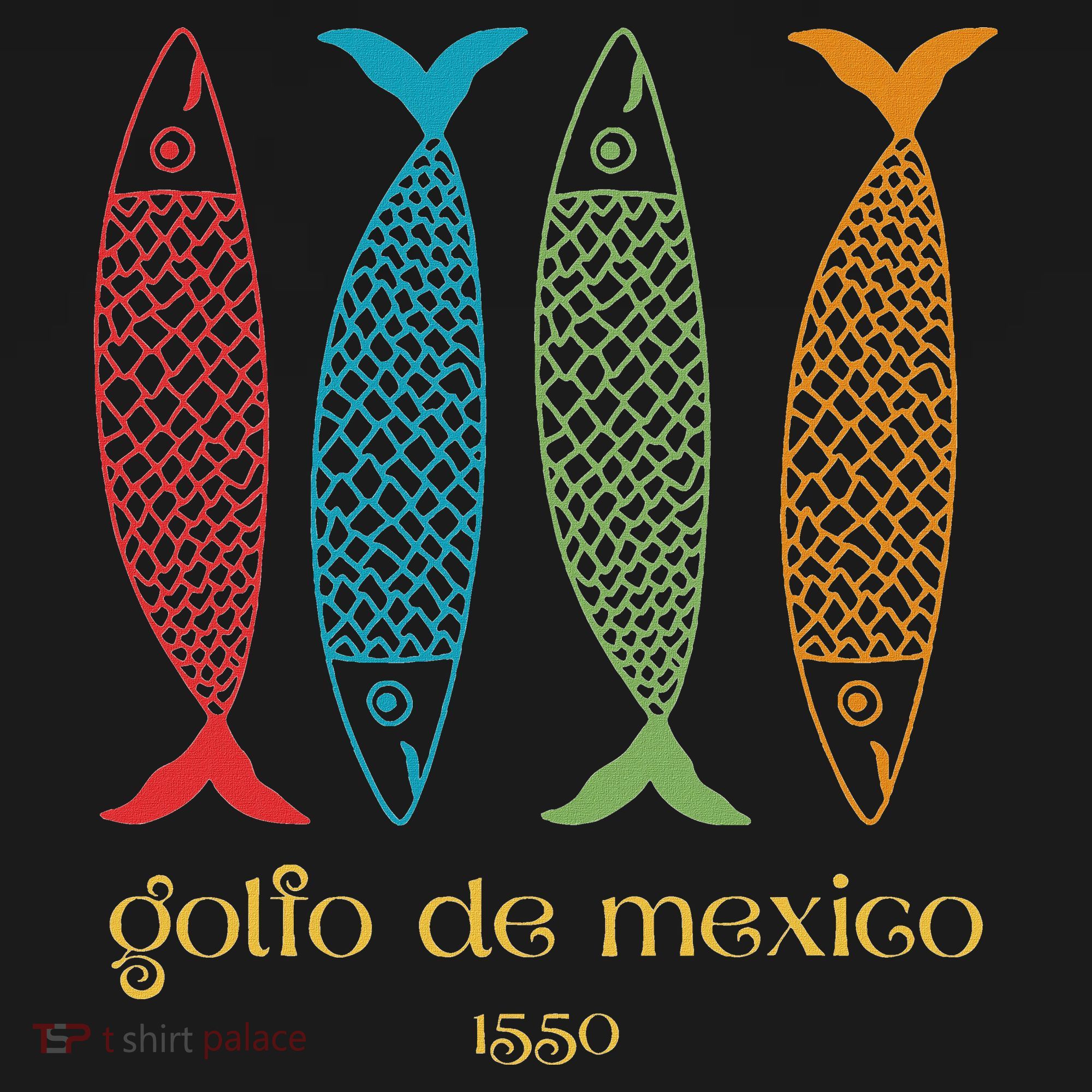 Gulf Of Mexico Golfo De MéXico 1550 Sardine Women's Hoodie