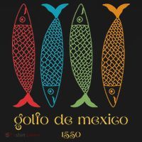 Gulf Of Mexico Golfo De MéXico 1550 Sardine Ornament thumb 1