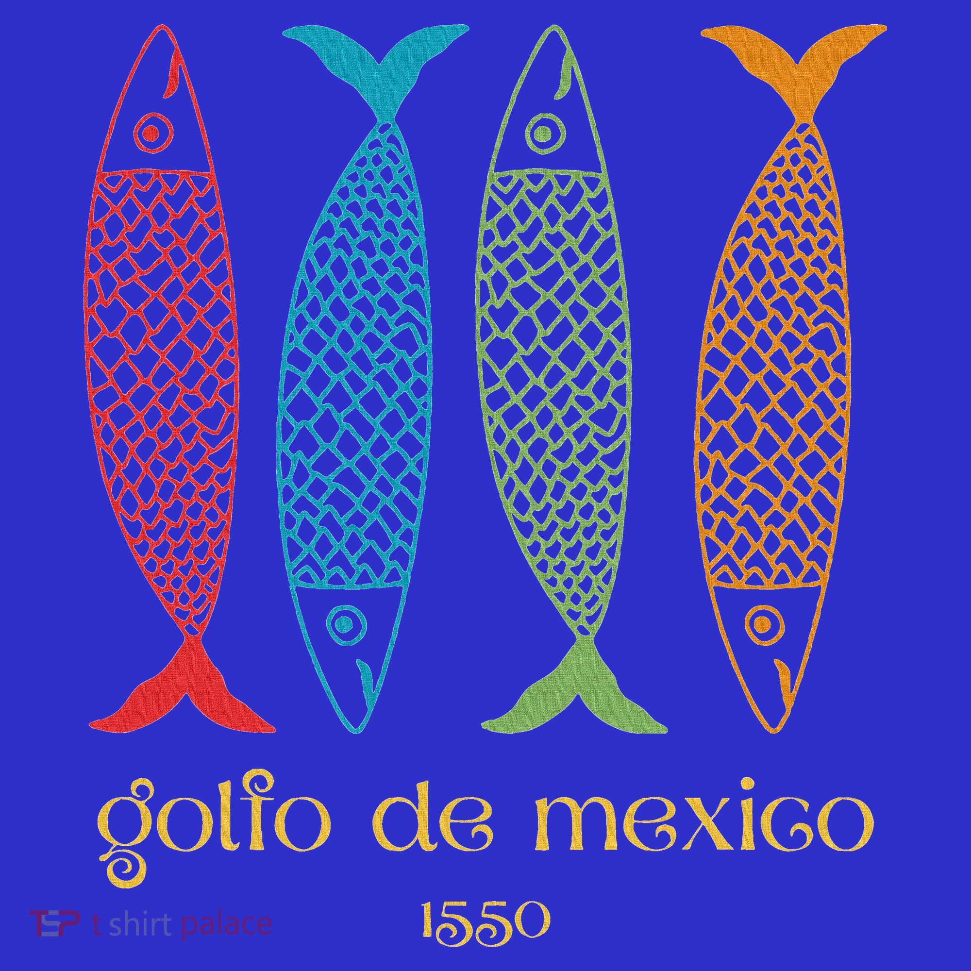 Gulf Of Mexico Golfo De MéXico 1550 Sardine Mousepad