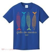 Gulf Of Mexico Golfo De MéXico 1550 Sardine Kids T-Shirt thumb 0