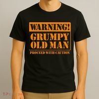 Grumpy Old Man For Grandfathers Dads T-Shirt thumb 3