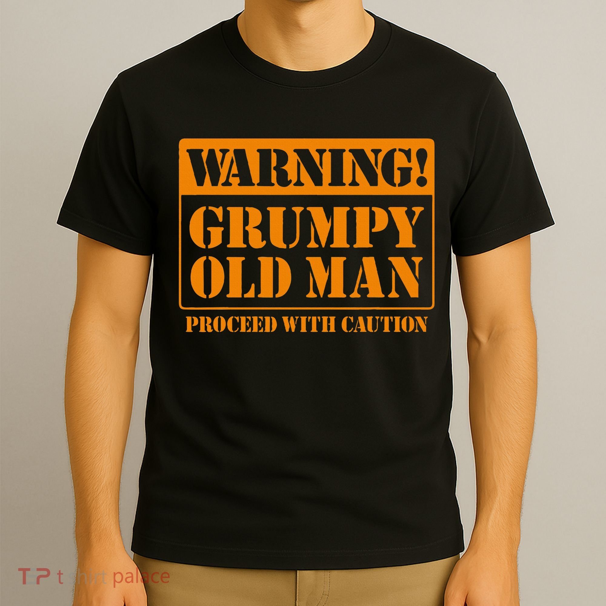 Grumpy Old Man For Grandfathers Dads T-Shirt