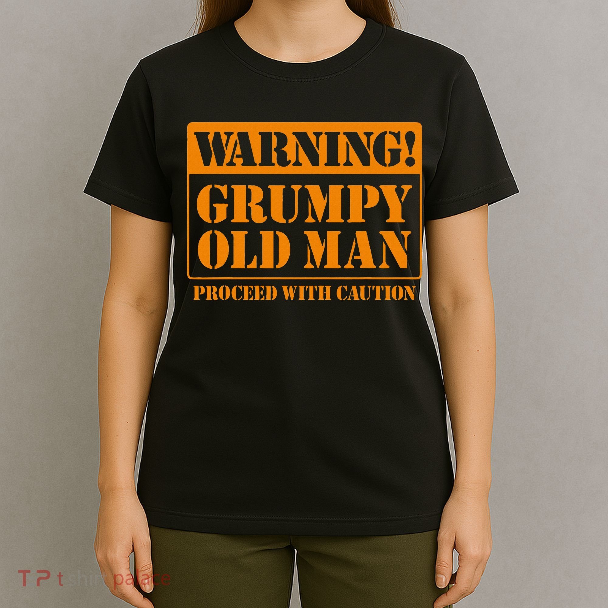 Grumpy Old Man For Grandfathers Dads T-Shirt