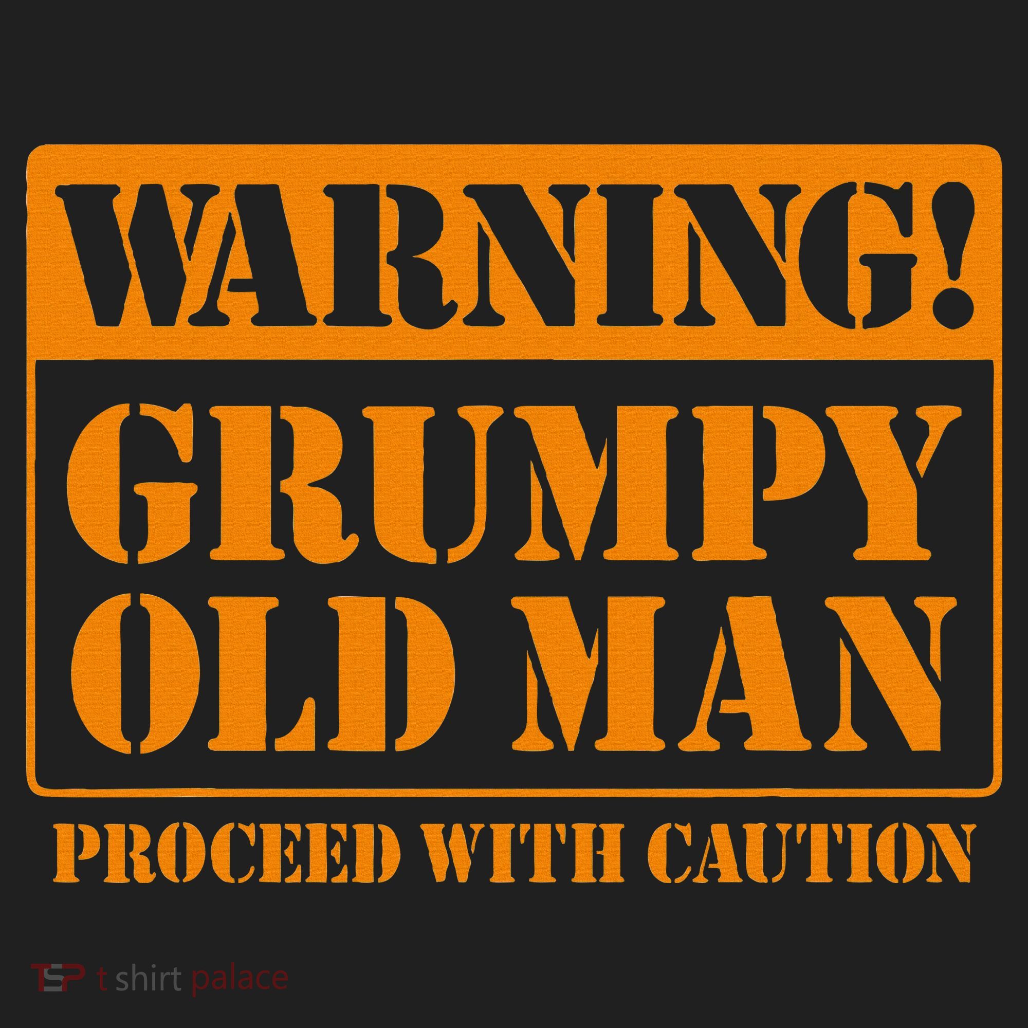 Grumpy Old Man For Grandfathers Dads Tumbler