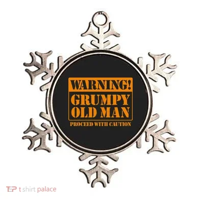 Grumpy Old Man For Grandfathers Dads Ornament
