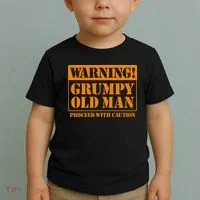 Grumpy Old Man For Grandfathers Dads Toddler T-Shirt thumb 2
