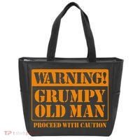 Grumpy Old Man For Grandfathers Dads Tote Bag thumb 0