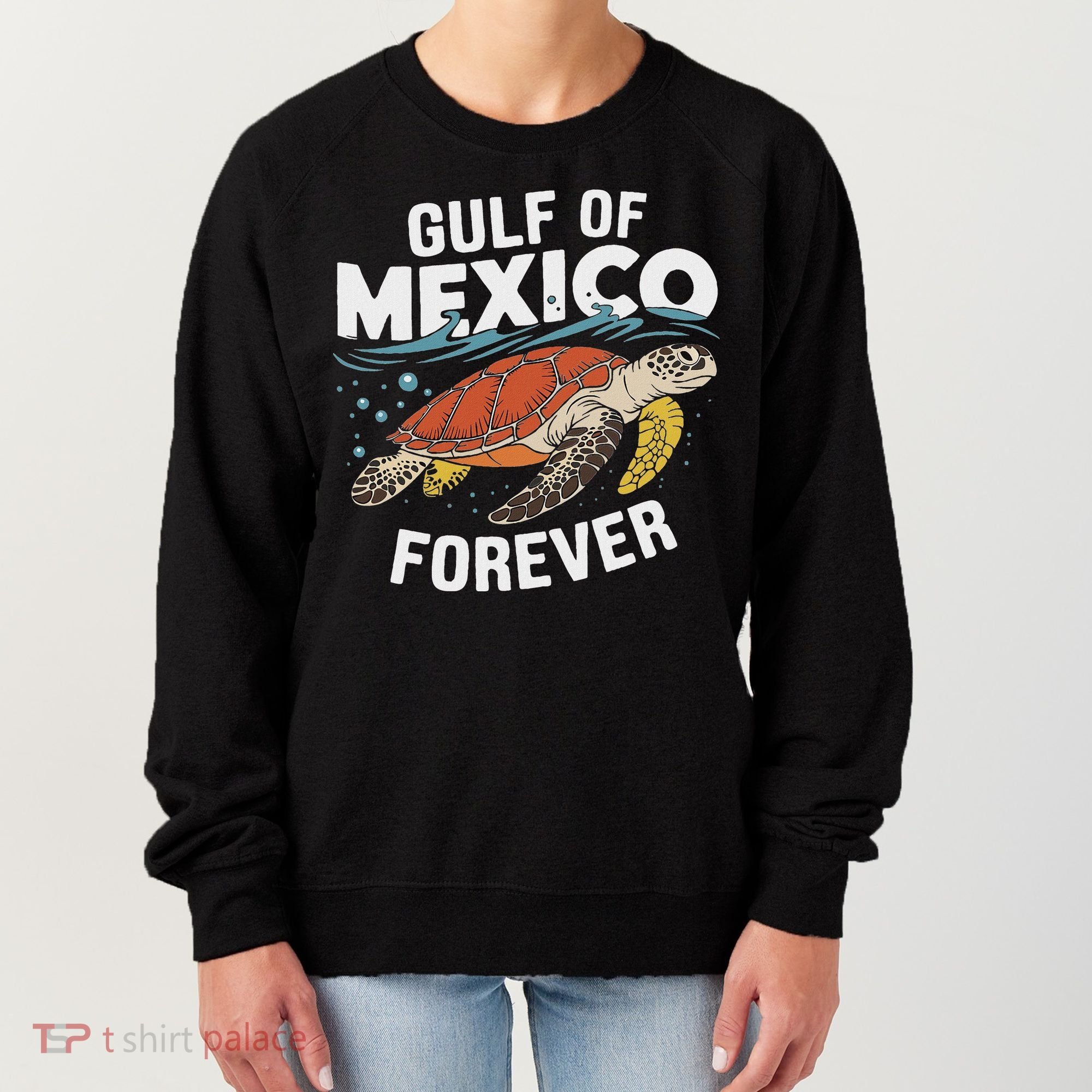 Gulf Of Mexico Forever Sea Turtle Women's Sweatshirt