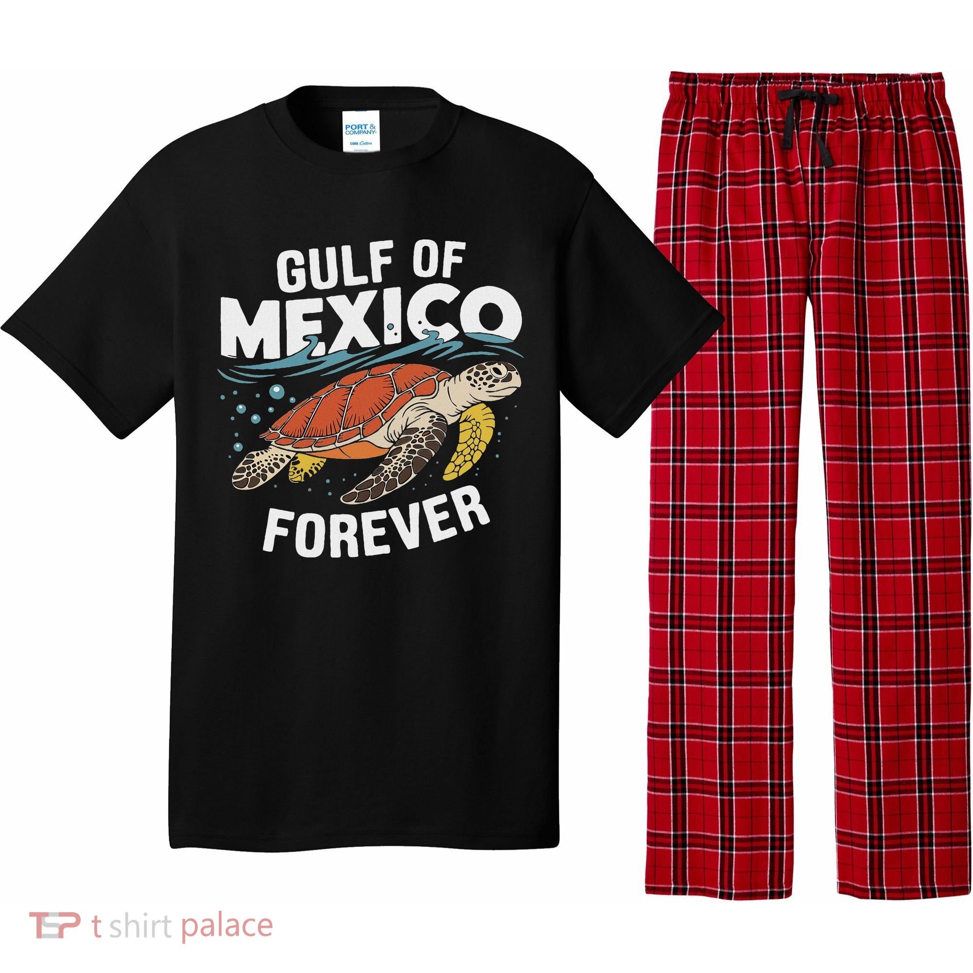 Gulf Of Mexico Forever Sea Turtle Pajama Set