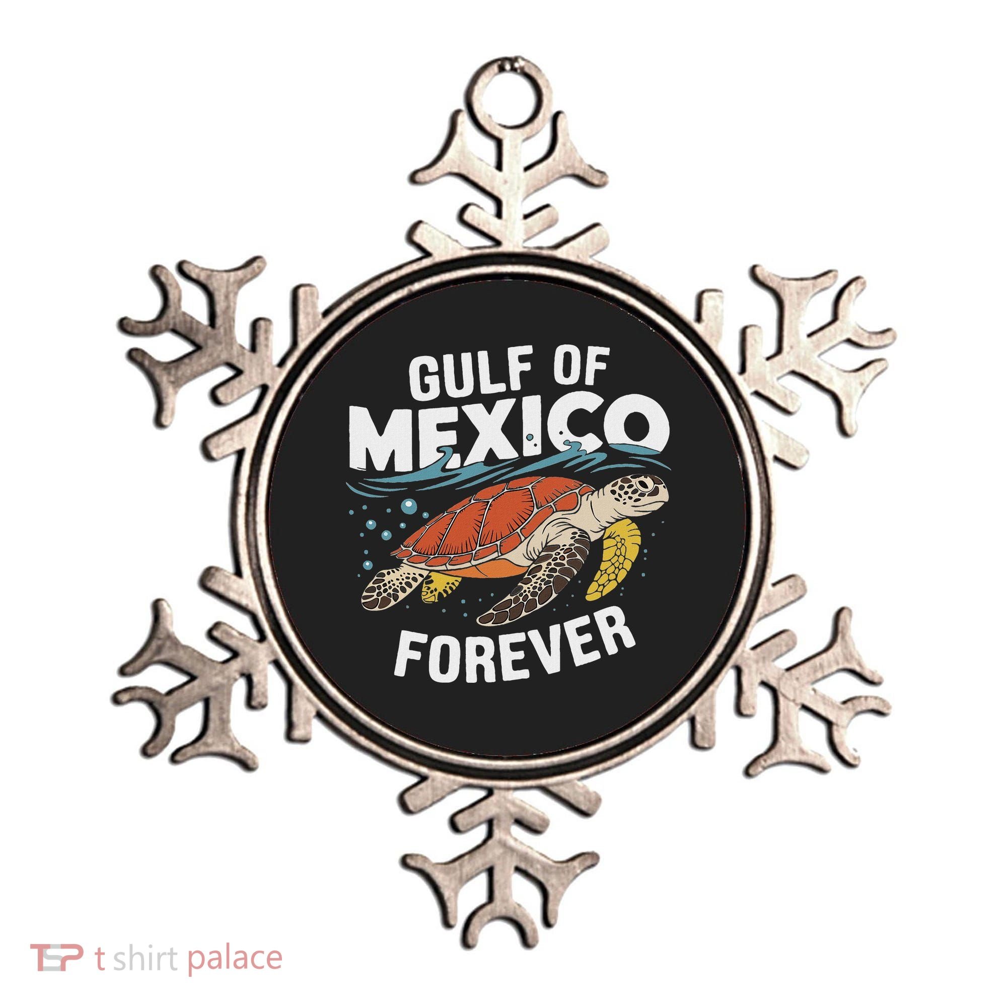 Gulf Of Mexico Forever Sea Turtle Ornament