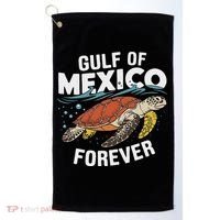 Gulf Of Mexico Forever Sea Turtle Golf Towel thumb 0