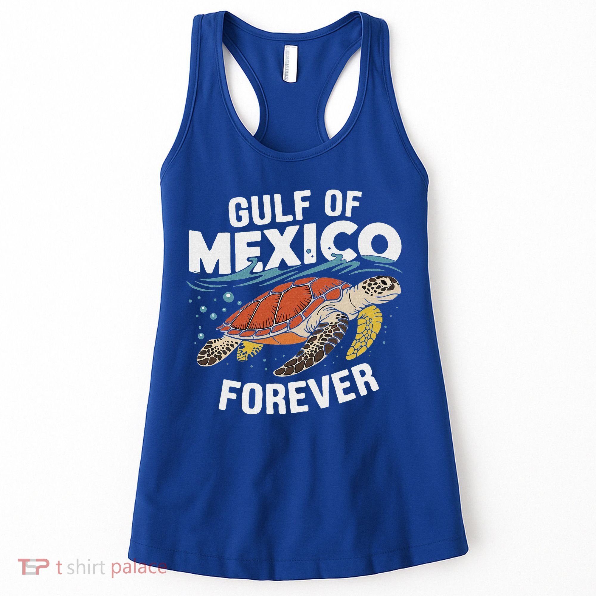 Gulf Of Mexico Forever Sea Turtle Women's Tank Top