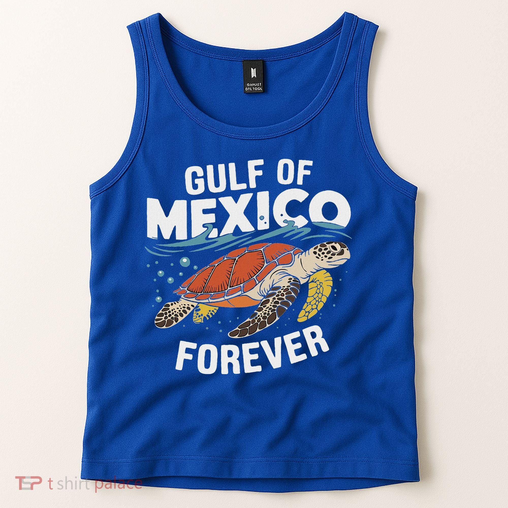 Gulf Of Mexico Forever Sea Turtle Tank Top