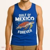Gulf Of Mexico Forever Sea Turtle Tank Top thumb 3