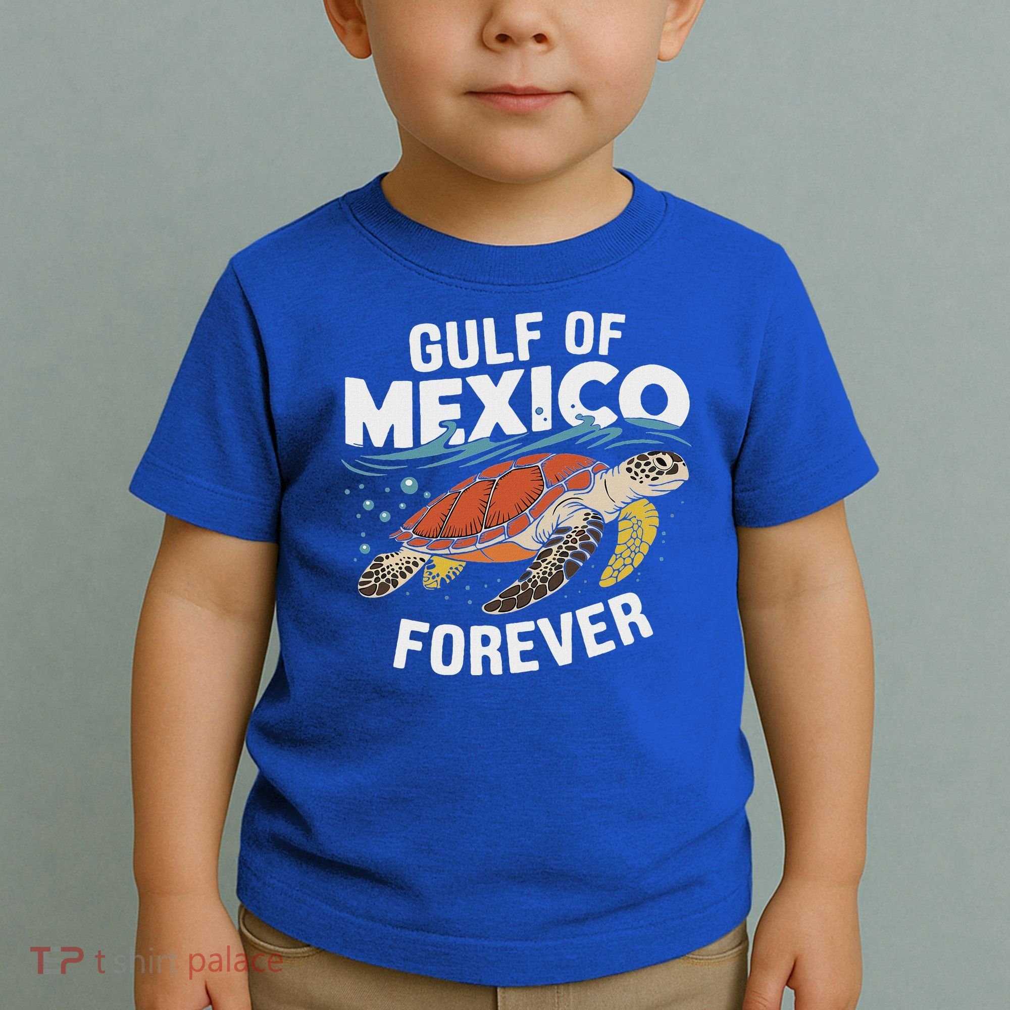 Gulf Of Mexico Forever Sea Turtle Toddler T-Shirt