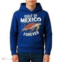 Gulf Of Mexico Forever Sea Turtle Kids Hoodie thumb 4