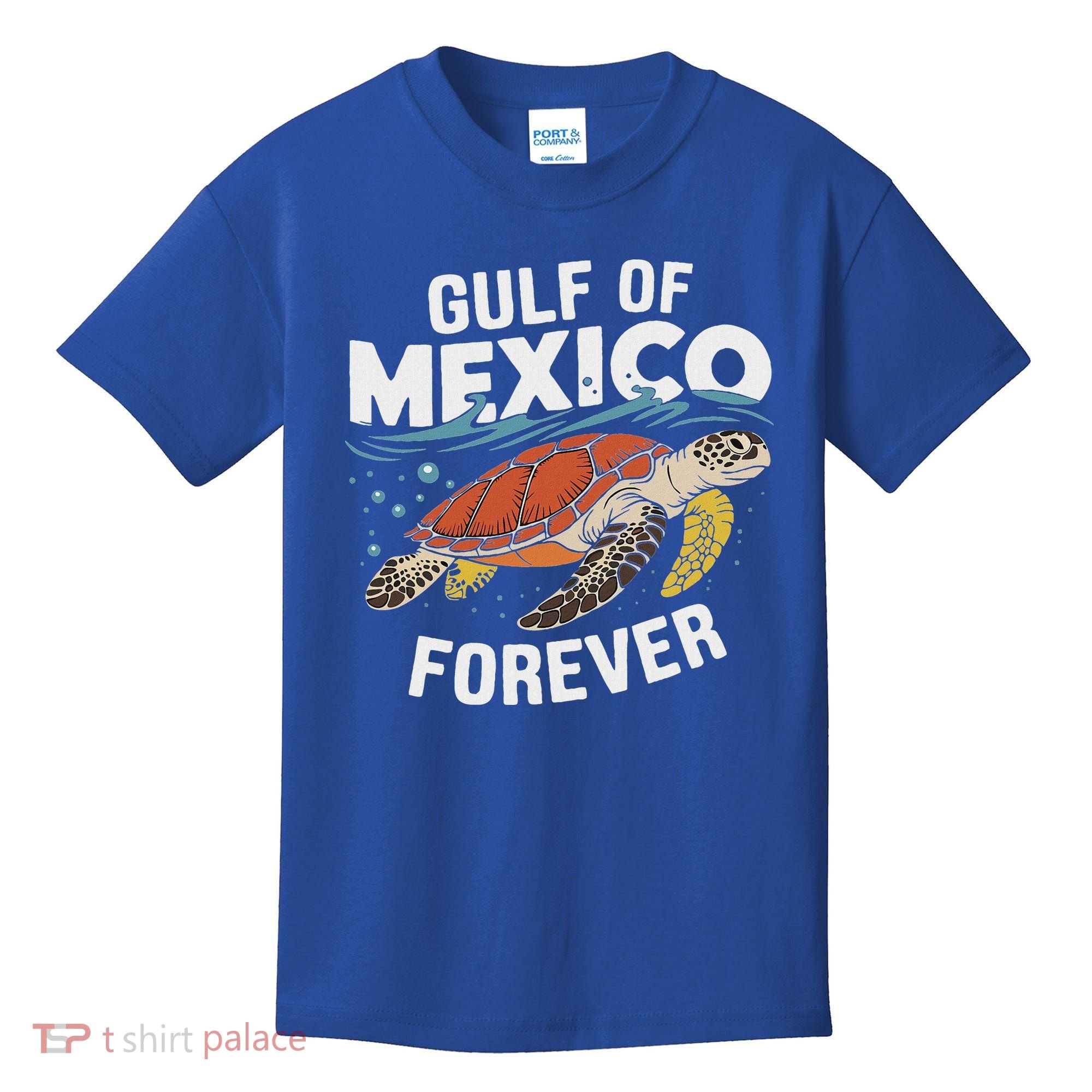 Gulf Of Mexico Forever Sea Turtle Kids T-Shirt