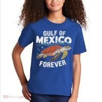 Gulf Of Mexico Forever Sea Turtle Kids T-Shirt thumb 2