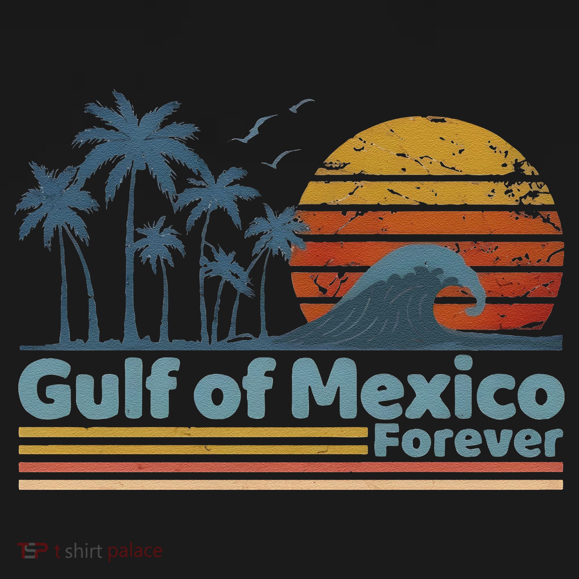 Gulf Of Mexico Forever Toddler Hoodie