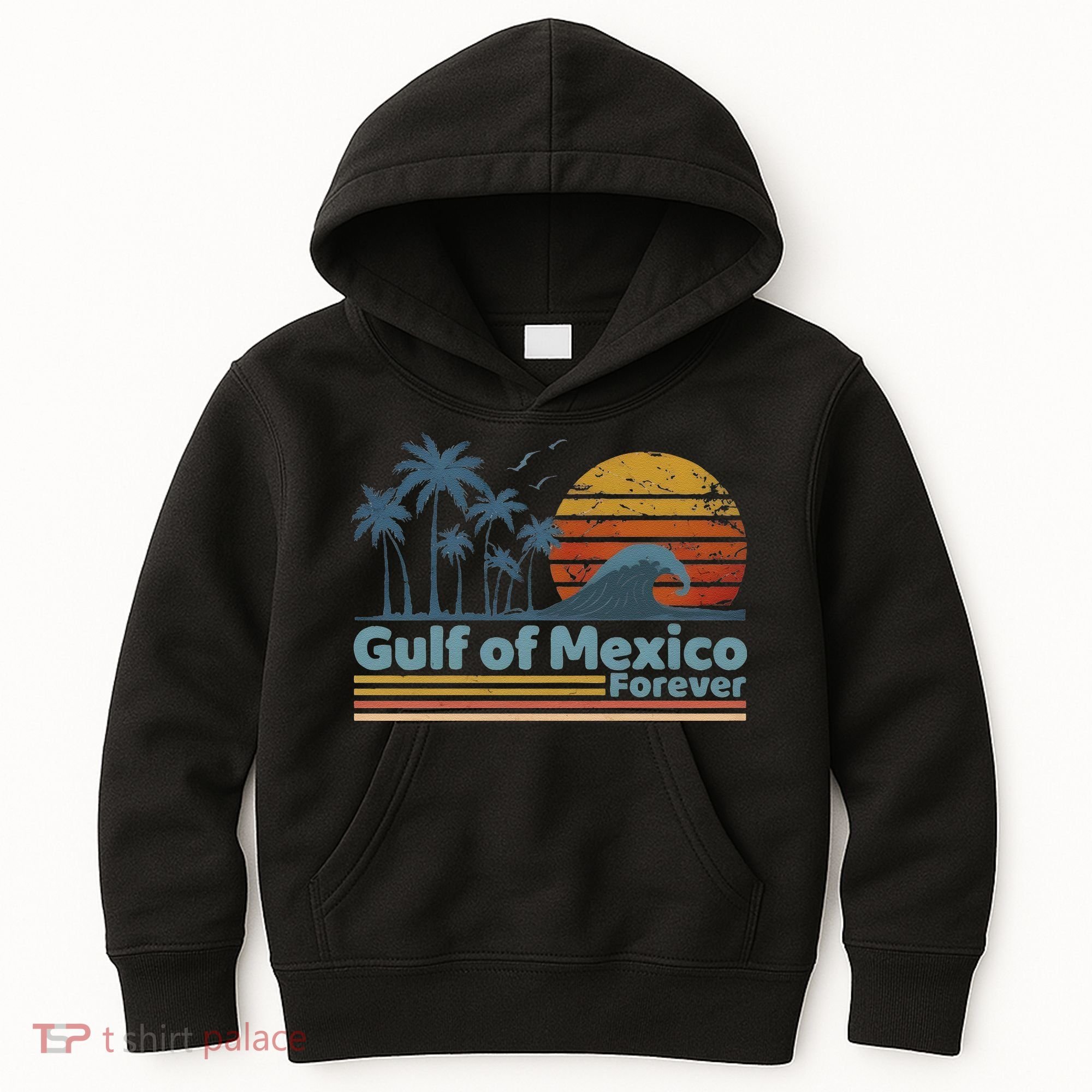 Gulf Of Mexico Forever Kids Hoodie