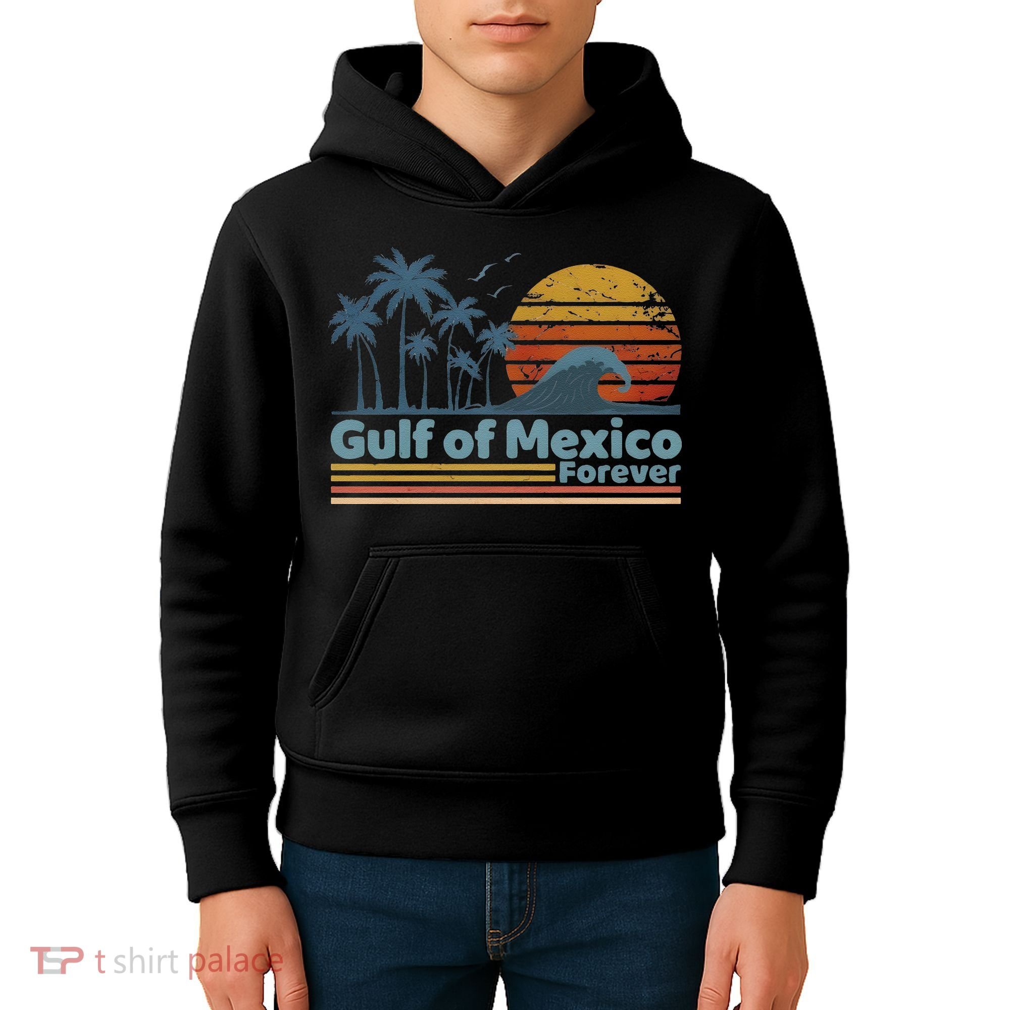 Gulf Of Mexico Forever Kids Hoodie