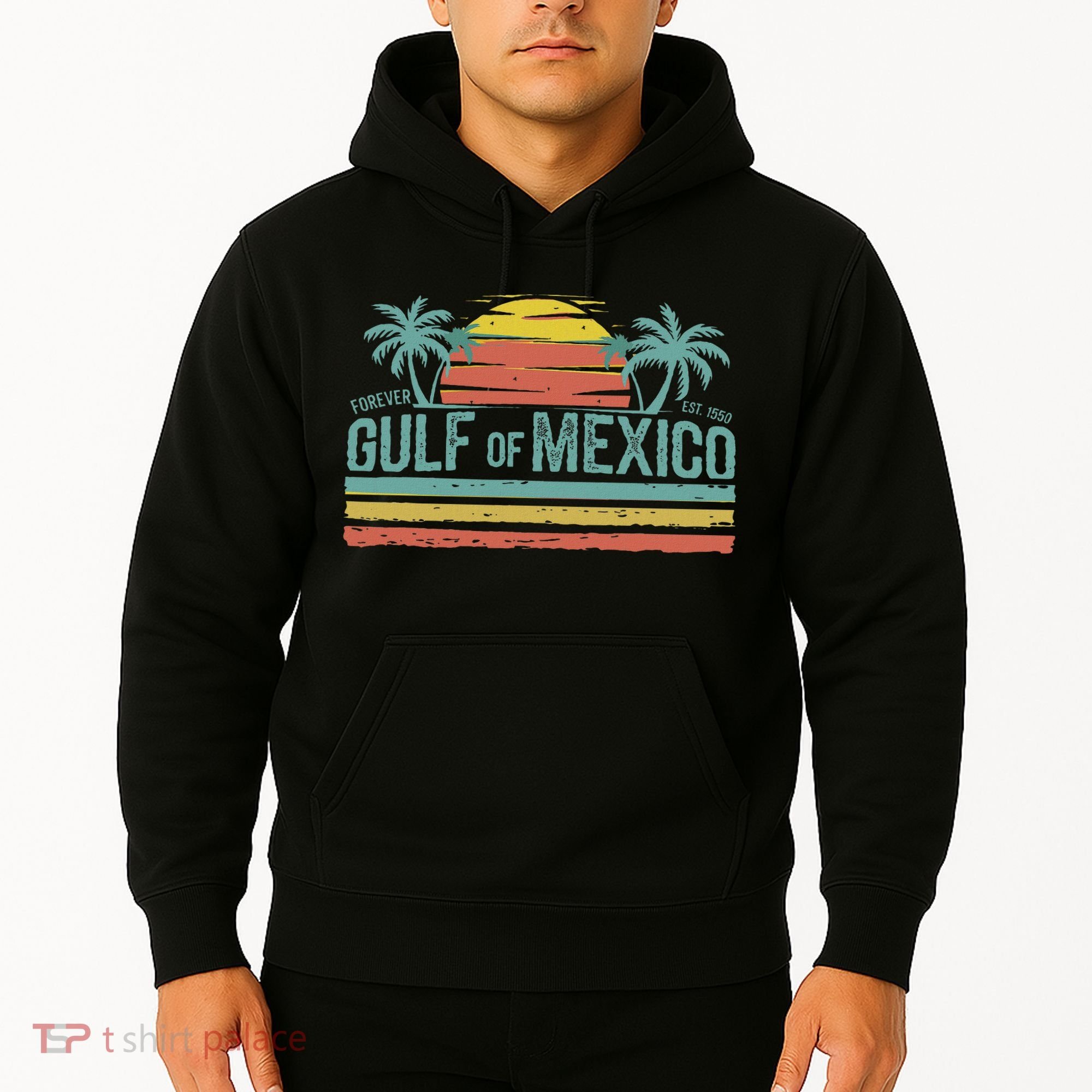 Gulf Of Mexico Retro Hoodie