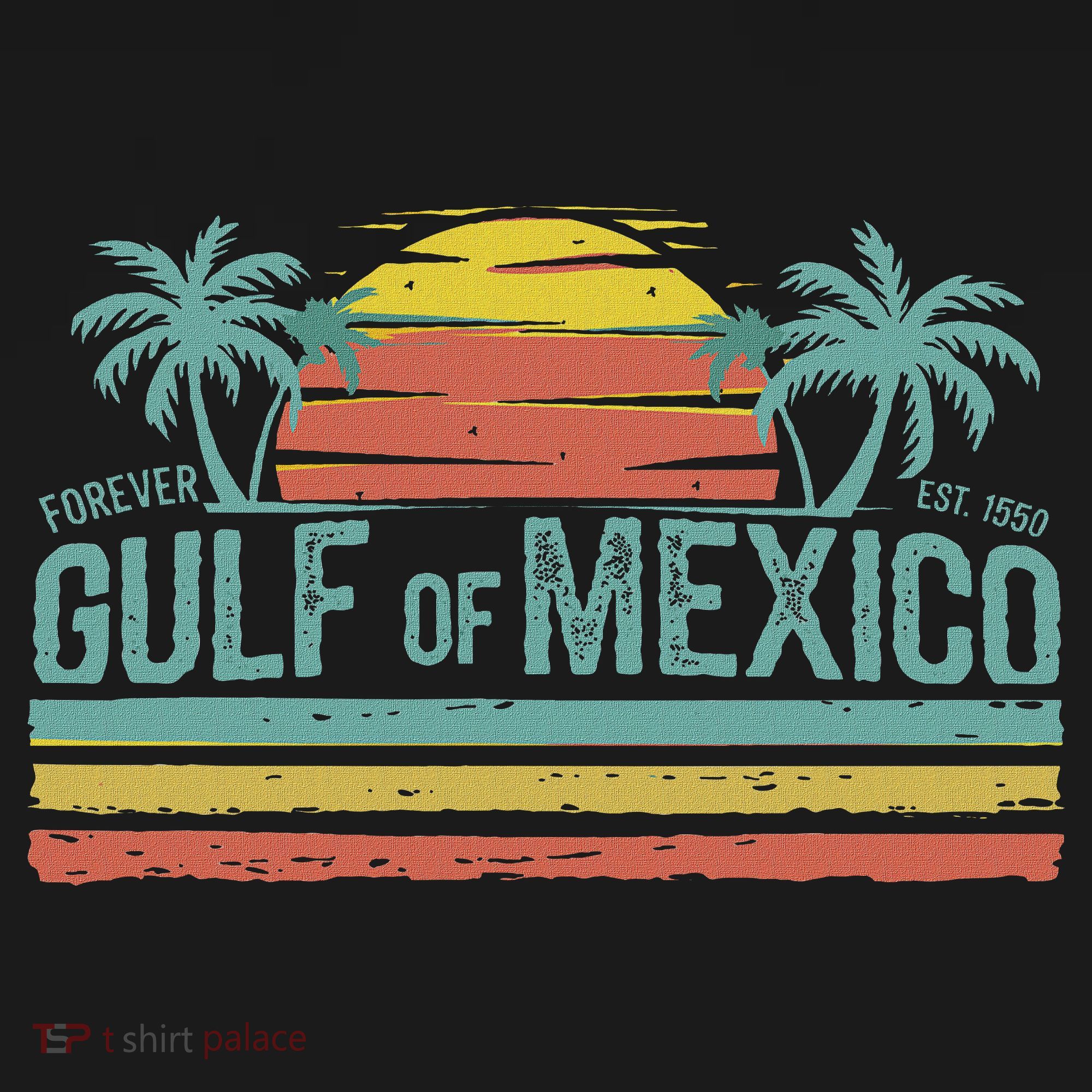 Gulf Of Mexico Retro Hoodie