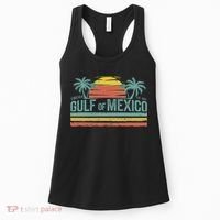 Gulf Of Mexico Retro Women's Tank Top thumb 0