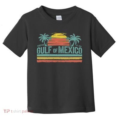 Gulf Of Mexico Retro Toddler T-Shirt