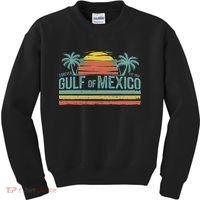 Gulf Of Mexico Retro Kids Sweatshirt thumb 0