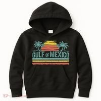 Gulf Of Mexico Retro Kids Hoodie thumb 0