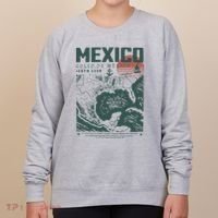 Gulf Of Mexico 1550 Historic Map Women's Sweatshirt thumb 0