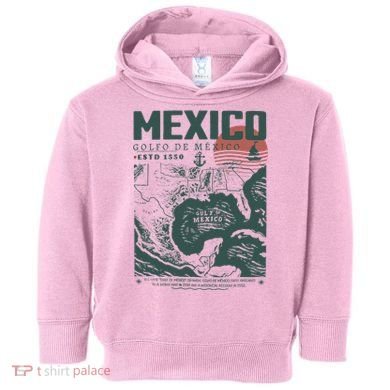 Gulf Of Mexico 1550 Historic Map Toddler Hoodie