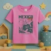 Gulf Of Mexico 1550 Historic Map Toddler T-Shirt thumb 3