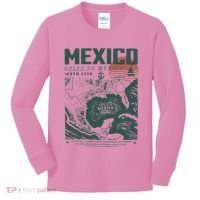 Gulf Of Mexico 1550 Historic Map Kids Long Sleeve Shirt thumb 0