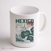Gulf Of Mexico 1550 Historic Map Coffee Mug thumb 1