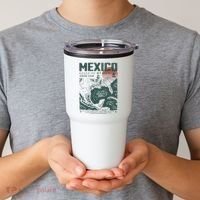 Gulf Of Mexico 1550 Historic Map Tumbler thumb 2