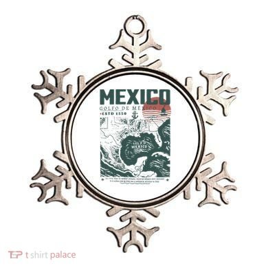 Gulf Of Mexico 1550 Historic Map Ornament