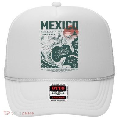 Gulf Of Mexico 1550 Historic Map Hat