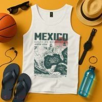 Gulf Of Mexico 1550 Historic Map Tank Top thumb 4