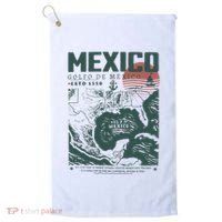 Gulf Of Mexico 1550 Historic Map Golf Towel thumb 0