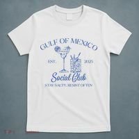 Gulf Of Mexico Social Club Stay Salty Resist Often T-Shirt thumb 5
