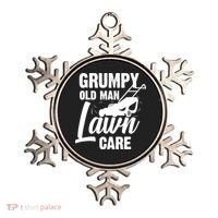 Grumpy Old Man Lawn Care Grass Cutting Lawn Mower Gift Ornament thumb 0