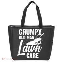 Grumpy Old Man Lawn Care Grass Cutting Lawn Mower Gift Tote Bag thumb 0