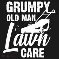 Grumpy Old Man Lawn Care Grass Cutting Lawn Mower Gift Full Zip Hoodie thumb 2