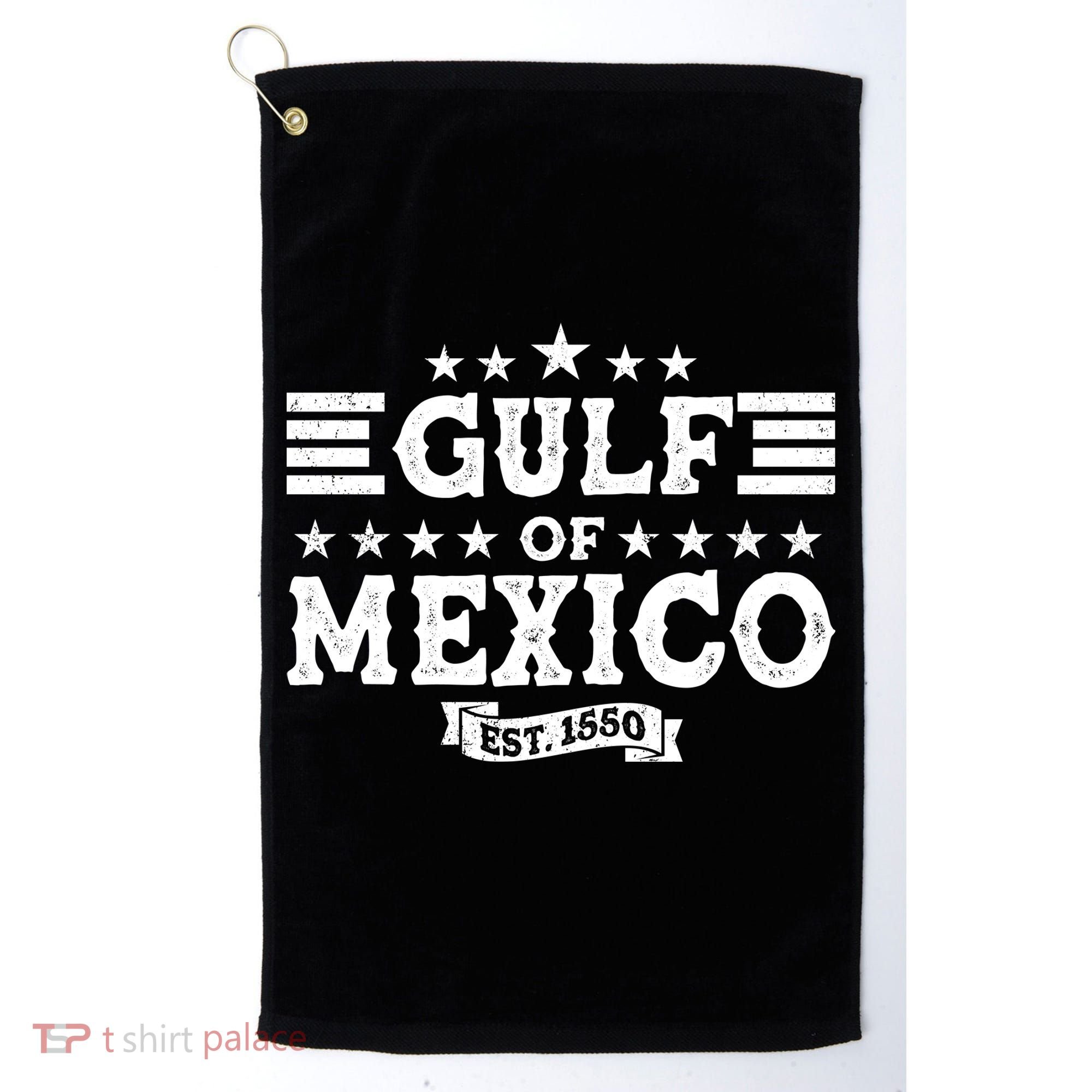 Gulf of Mexico Est 1550 Golf Towel