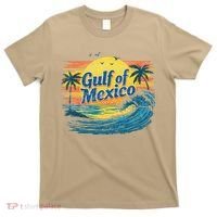 Gulf Of Mexico Retro Vintage Beach Gulf Of Mexico T-Shirt thumb 0