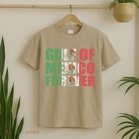 Gulf Of Mexico Forever Vintage Retro Mexican T-Shirt thumb 2
