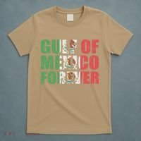 Gulf Of Mexico Forever Vintage Retro Mexican T-Shirt thumb 5