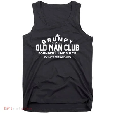 Grumpy Old Man Club Tank Top